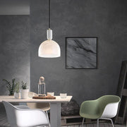 Theseus Alabaster Minimalist Pendant Light