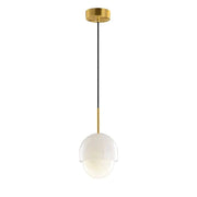 Theseus Alabaster Minimalist Pendant Light