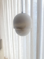 JC Alabaster Art Small Pendant Light