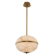 JC Alabaster Canterbury LED Pendant Light (Rod)