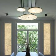 Alabaster Chandelier Light for Living and Dining Room