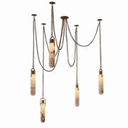 Alabaster Flint 3 Light LED Multi-Drop Pendant