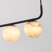 JC Alabaster Island Chandelier 5 Lights