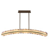 Alabaster Meridian Kitchen Island Chandelier 60" - jchandelier