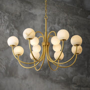 Alabaster Radial Chandelier - jchandelier