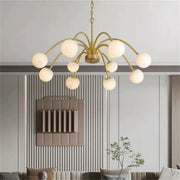 Alabaster Radial Chandelier - jchandelier