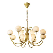 Alabaster Radial Chandelier - jchandelier