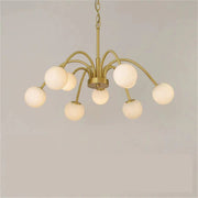 Alabaster Radial Chandelier - jchandelier