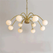 Alabaster Radial Chandelier - jchandelier