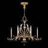 JC Alice Candle  Oblong Chandelier 44"