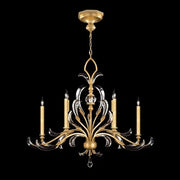 JC Alice Candle  Oblong Chandelier 44"