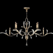 JC Alice Candle Oblong Chandelier 74"