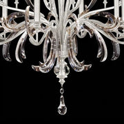 JC Alice Candle Round 3-Tier Chandelier 58"