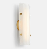 JC Alilang LED  Glass Wall Sconce 16"