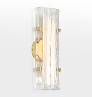 JC Alilang LED  Glass Wall Sconce 16"