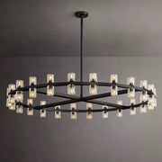 JC Bordeaux Wine-Glass Series Glass Chandelier