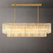 JC Amanda Rectangular Chandelier 72"