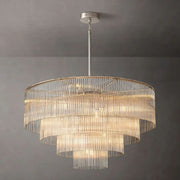 JC Amanda Multi-Layer Luxury Round Chandelier 36"