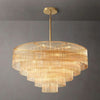 JC Amanda Multi-Layer Luxury Round Chandelier 48"