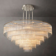 JC Amanda Multi-Layer Luxury Round Chandelier 60"