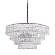 Amor 4-Tier Glass Round Chandelier 36" - jchandelier