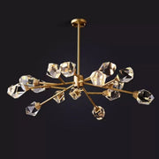 JC Angel Faceted Oval Chandelier For Living Room