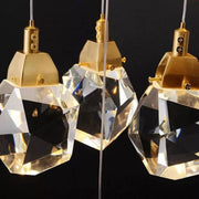 Angelia Faceted Crystal Prisms Chandeliers For Staircase - jchandelier