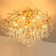 JC Anita Brass Chandelier