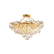 JC Anita Brass Chandelier