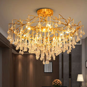 JC Anita Brass Chandelier