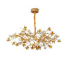 JC Aosta Brass Branch Chandelier