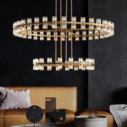 JC Bordeaux Wine-Glass Series Glass Chandelier