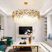 Art Dining Crystal Branch Chandelier - jchandelier