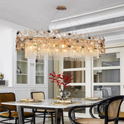 Art Dining Crystal Branch Chandelier - jchandelier