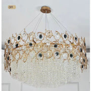 Art Dining Crystal Branch Chandelier - jchandelier