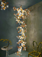 Art Flower Staircase Long Branch Chandelier - jchandelier