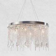 JC Aris Crystal Round Chandelier