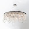 JC Aris Crystal Round Chandelier