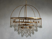 Crystal Ball Aubrey 4 Tier Chandelier