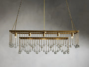 Crystal Ball Aubrey  Rectangular Chandelier 47'' 60''