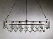 Crystal Ball Amara Rectangular Chandelier 47'' 60''