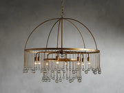 Crystal Ball Amara Round Chandelier 5 Light / 8 Light