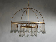 Crystal Ball Amara Round Chandelier 5 Light / 8 Light