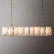 JC Aubrey Calcite Rectangular Chandelier 62"