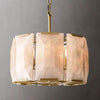 JC Aubrey Calcite Round Chandelier 19"