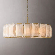 JC Aubrey Calcite Round Chandelier 43"