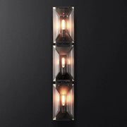 JC Aubrey  Crystal Triple Wall Sconce