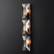 JC Aubrey  Crystal Triple Wall Sconce