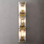 JC Aubrey  Crystal Triple Wall Sconce