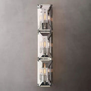 JC Aubrey  Crystal Triple Wall Sconce